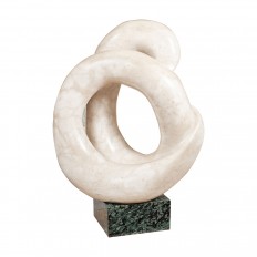 Marble infinity sculpture 